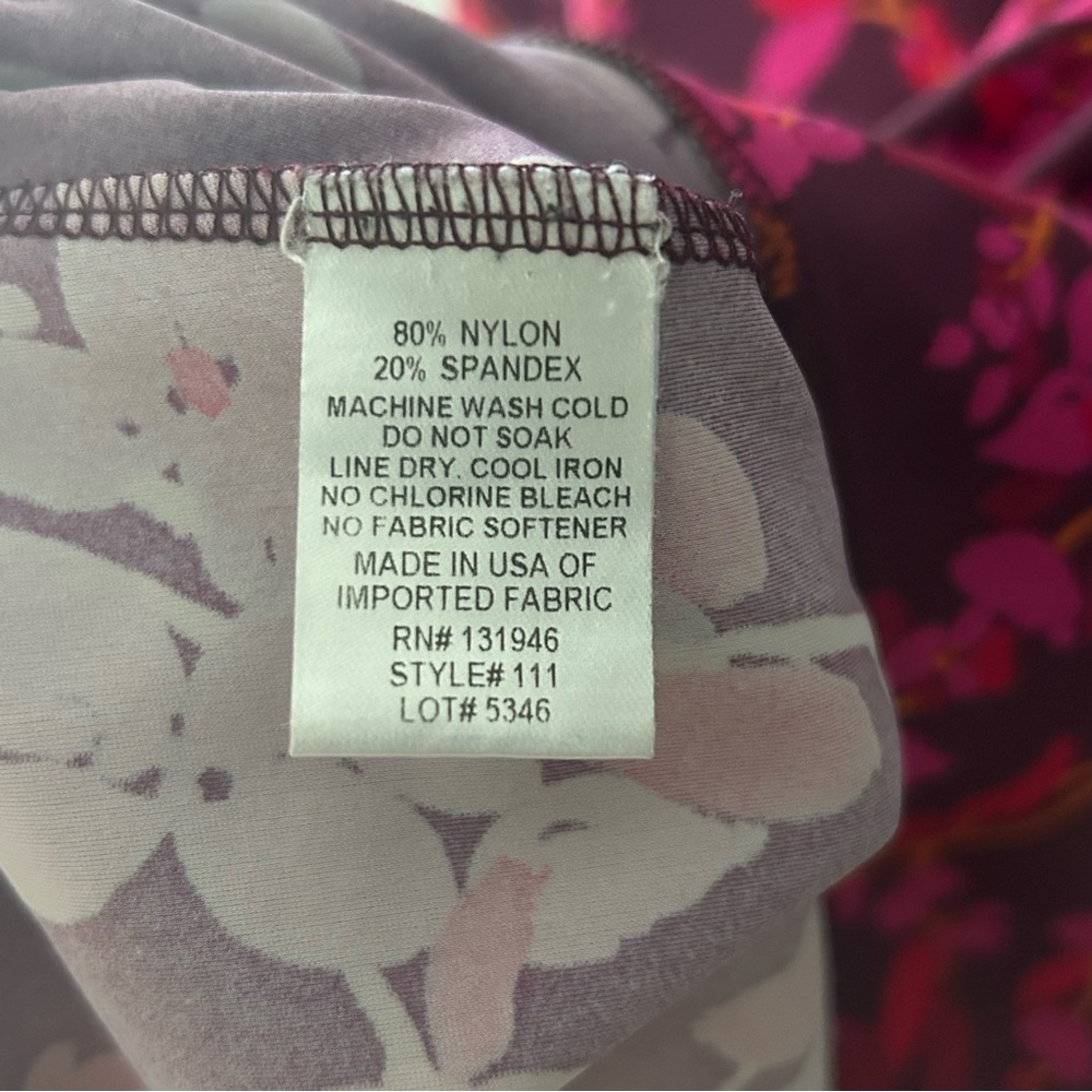 Jude Connally Dress Floral long Sleeve Stretch A17 - Picture 6 of 7